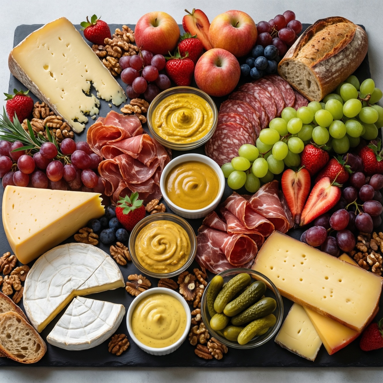 Как собрать гастрономическую тарелку для красивой подачи закусок